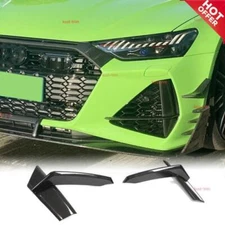 for Audi RS7 Sportback Hatchback 4-Door 20-21 Carbon Fiber Front Bumper Scoop
