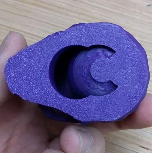 Aztec Death Whistle - 3D Printed - Very Loud, Purple Color, Halloween Toy 💀 - Picture 5 of 5