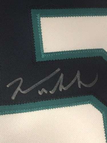 MICHAEL SAUNDERS SEATTLE MARINERS #55 MAJESTIC PRO AUTHENTIC MLB SIGNED JERSEY - Picture 19 of 24