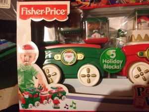 fisher price peek a blocks train