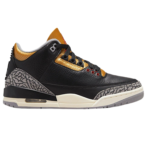 Jordan 3 Retro Mid Black Gold W