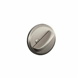 SCHLAGE JD81619 JD81 Single Sided Deadbolt in Satin Nickel Finish