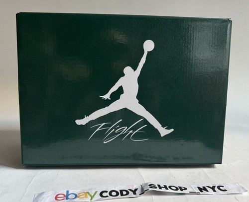 Nike Air Jordan 4 Retro Oxidized Green GS Kids Sizes *SHOE BOX ONLY* FQ8213-103