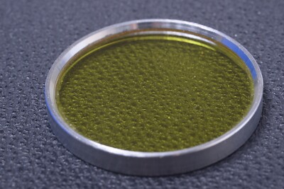   UNBRANDED YELLOW 41MM FILTER VINTAGE LENS OR CAMERA DROP IN 14-1