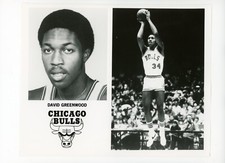 1979 DAVID GREENWOOD Chicago Bulls Team ISSUED PRESS PHOTO