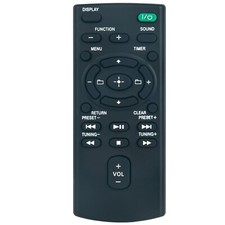 New RM-AMU197 Replace Remote for Sony Audio System CMT-X5CD CMT-X7CD CMT-X5CDB