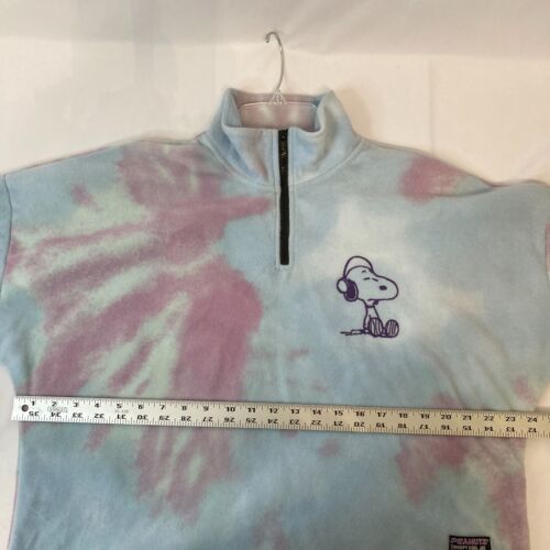 Peanuts Girls XL Snoopy Cool Joe Zip Jacket Lightweight Summer Layer - Picture 4 of 9