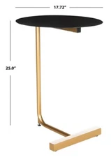 Safavieh Haylee Round Side Table, Reduced Price 2172704165 ACC8002A