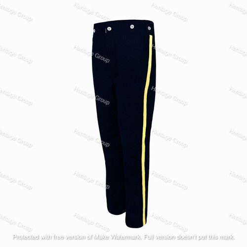 Civil War Union Navy and Sky Blue Trouser 1.5" Stripe Size 56, 62 - Picture 4 of 14