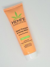 HEMPZ Herbal Body Butter Moisturizer Sweet Pineapple Honey Melon 1.8oz