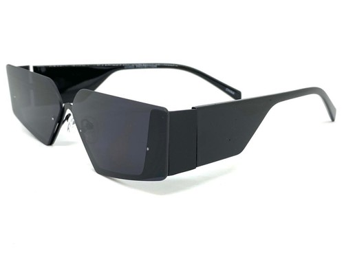 GAFAS DE SOL elegantes modernas contemporáneas de diseño elegante marco negro lentes oscuras - Imagen 4 de 6