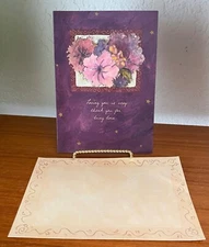Vintage Flavia Valentine's Day Greeting Card "Thank You For Being Born"