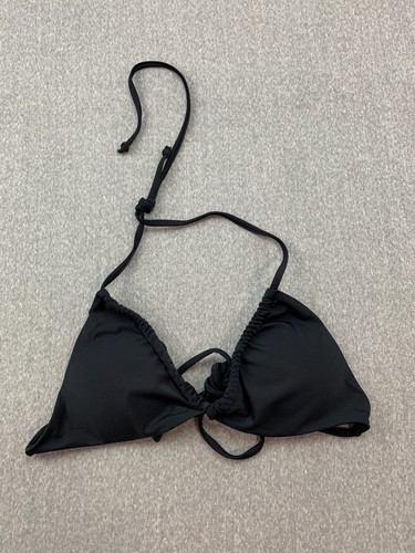 Sexy Classic String Bikini Triangle Swimsuit Top Womens size M Halter Padded