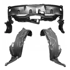 New Front Fender Liner & Lower Engine Under Cover Set For 02-04 Honda CR-V