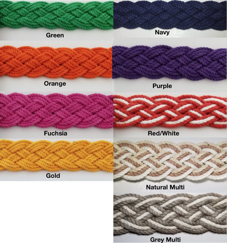 Borde Gimp Trenzado Pesado 7/8" - 10 Yardas - ¡MUCHOS COLORES DISPONIBLES! - Imagen 1 de 23