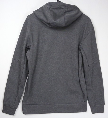 adidas Gray Camo Logo Black Mens Small Hoodie Pullover Hooded Sweatshirt - Picture 7 of 10