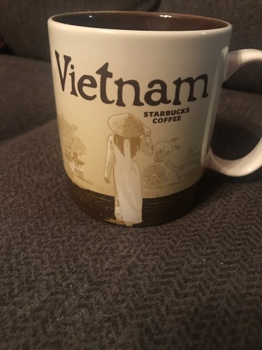 NWOT Extremely Rare STARBUCKS  VIETNAM 2012 Version 1 Collector Series 16 Oz Mug - Picture 2 of 12