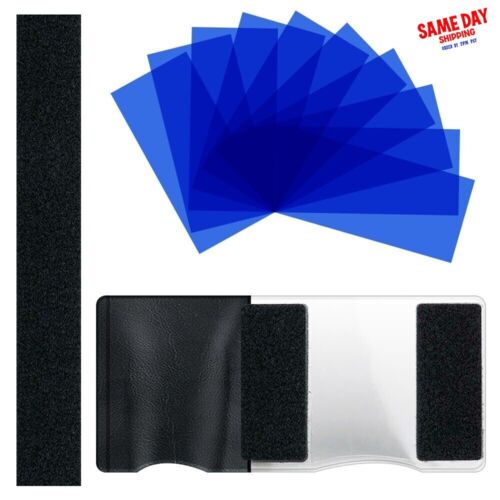 Gel Light Filter Photography 12 Colour Lamp Transparent Plastic Sheet Film 10Pcs - Picture 4 of 14