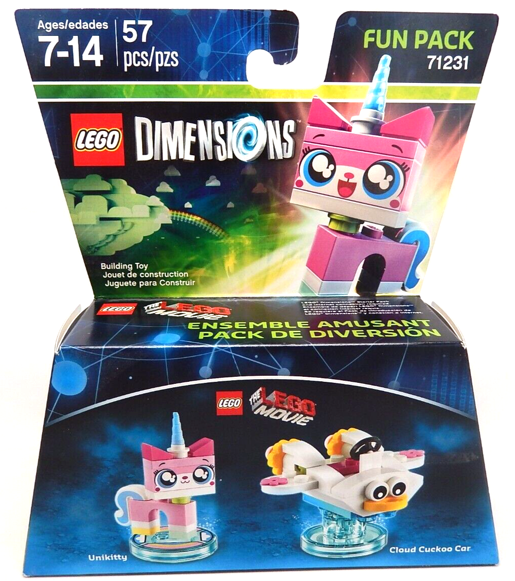 Lego 71231 Unikitty & Cloud Cuckoo Car The Lego Movie Dimensions