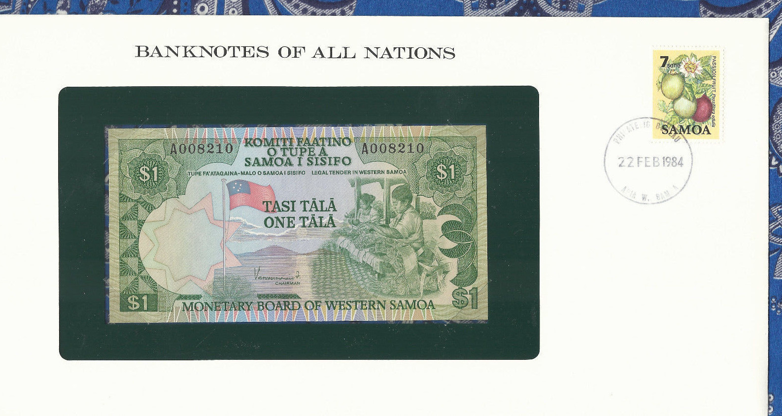 Samoa 2 Tala 1985 (2020) Pick 25Cs Sc Unc - NUMISM&Aacute;TICA LA LONJA