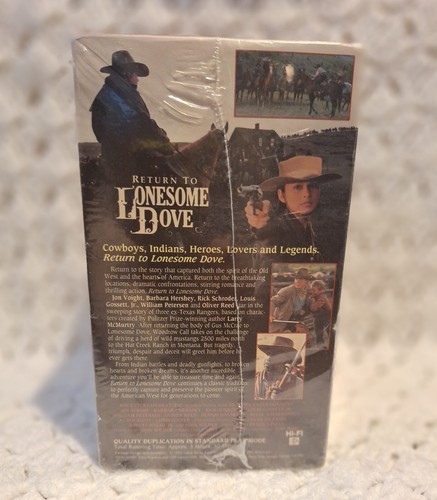 Return To Lonesome Dove Vhs Box Set- New Factory Sealed - Picture 4 of 4