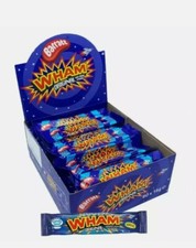 60 x Barratt Wham Original with Sour Crystals Bar 16g Vegetarian Retro Full Box 