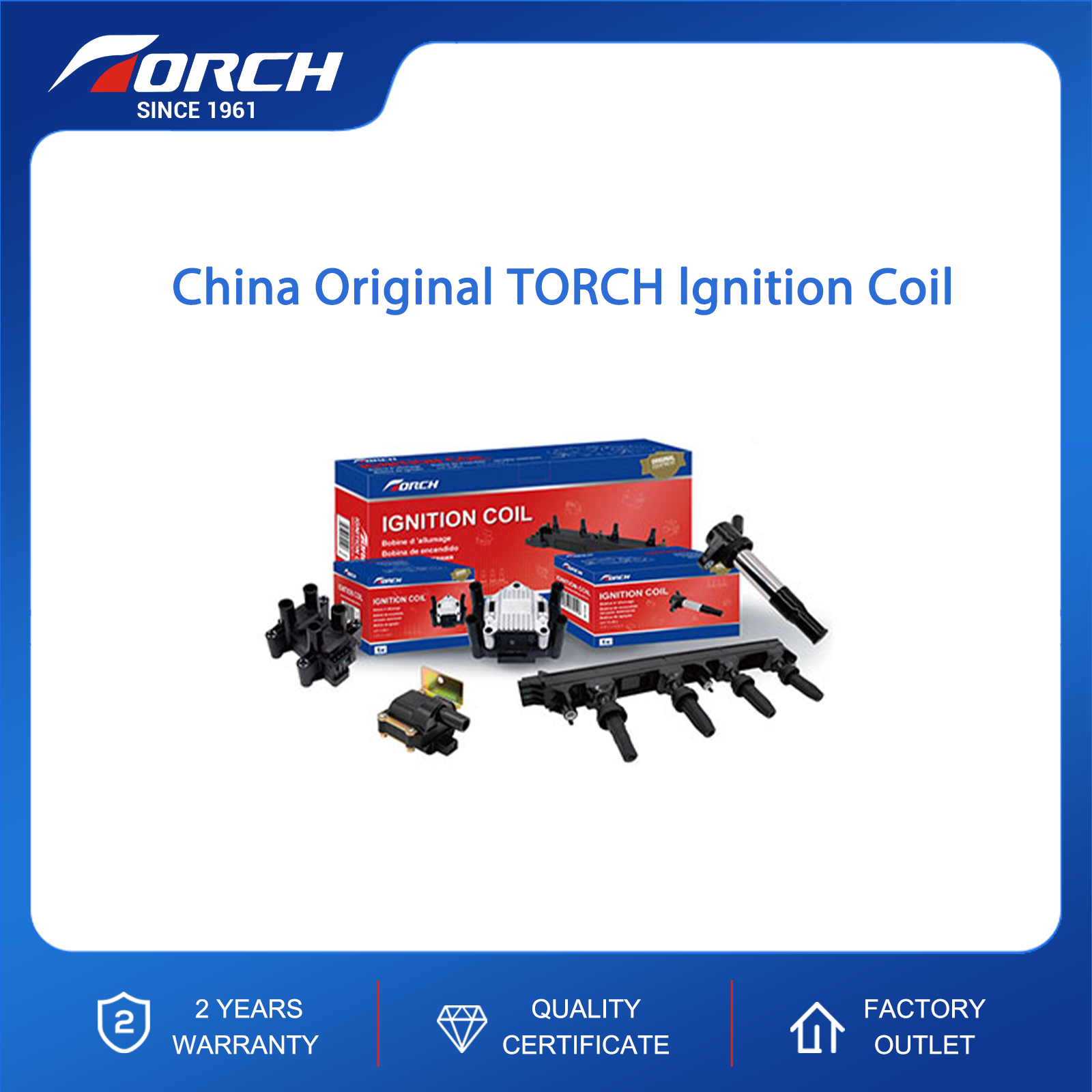 チャコ TORCH Ignition Coil TEX10191B Replace for 28244734 3705100