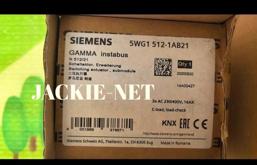 1PCS NEW 5WG1 512-1AB21 VIA DHL/FedEx #PY