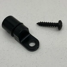 (10-Pack) Shock Cord Fastener Mounting Tabbed Terminal End for 1/4" Cord