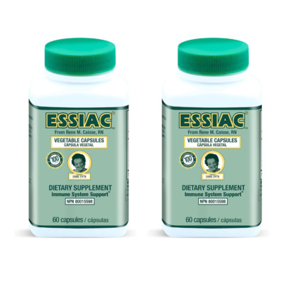 Essiac Tea Extract Vegicaps - 2 pack - FREE Shipping