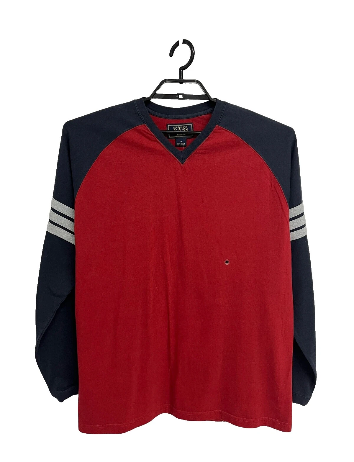 Cotton G.H. Bass & Co. Long Sleeve T-Shirts for Men