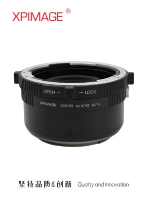 XPimage 0.71x Speedbooster for Mamiya 645 M645 Lens to Hasselblad X1D X2D Camera