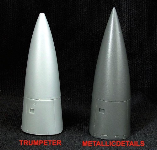 Metallic Details MDR4802 Scale Modellbausatz 1:48 MiG-23. Nasenkegel (Trumpeter) - Bild 6 von 24