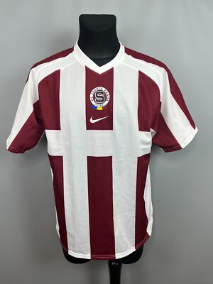 SPARTA PRAHA 2006 2007 AWAY SHIRT FOOTBALL SOCCER JERSEY NIKE MENS