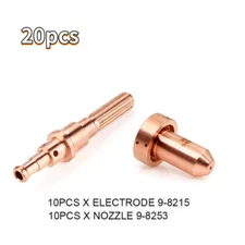 20pcs 120A Plasma Electrode 9-8215 nozzle 9-8253 for SL60 SL100 Thermal Dynamics