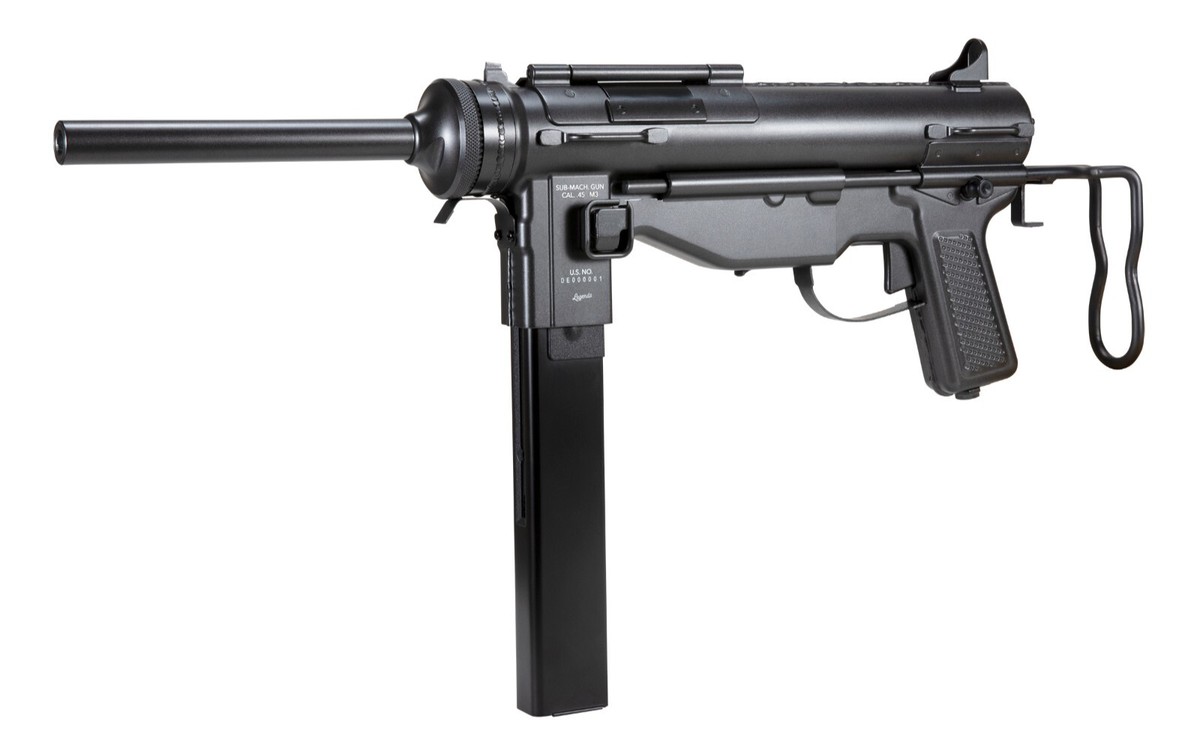 M3A1 Grease Gun モデルガン ハドソン U.S.M3A1グリースガン/サウンドサプレッサータイプ