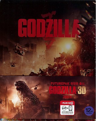 GODZILLA (2014) 2-Disc 3D Limited Edition FuturePak NOT SteelBook  