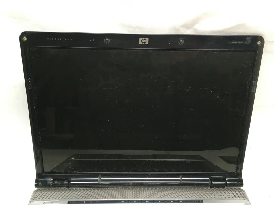 HP Pavilion dv6000 DV6235nr Laptop For Parts No Boot Bad Power Jack NO HDD JR - Image 2 of 4