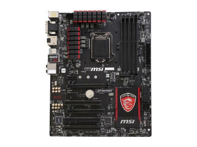 MSI Z97 Gaming 3 SATA 6Gb/s LGA 1150 Z97 HDMI USB 3.0 ATX Intel