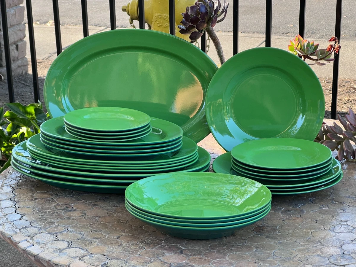 Acrylic dinnerware best sale