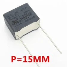 10pcs HJC 275VAC 0.68UF 684 MKP X2 250V-310V 15MM Polypropylene Film Capacitor