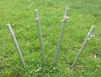 Bankstick Set Up Set 0f 4 With 3 Bases (spike Powerdrive Or Stage Stand Stand) Bankstick Set Up Set 0f 4 With 3 Bases (spike Powerdrive Or Stage Stand Stand)