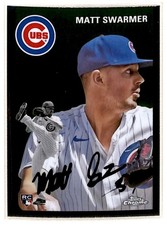 2023 Topps Chrome Platinum Anniversary Matt Swarmer RC Chicago Cubs #29