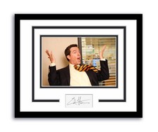 The Office Andy Dufresne Ed Helms Autographed Signed 11x14 Framed Photo ACOA