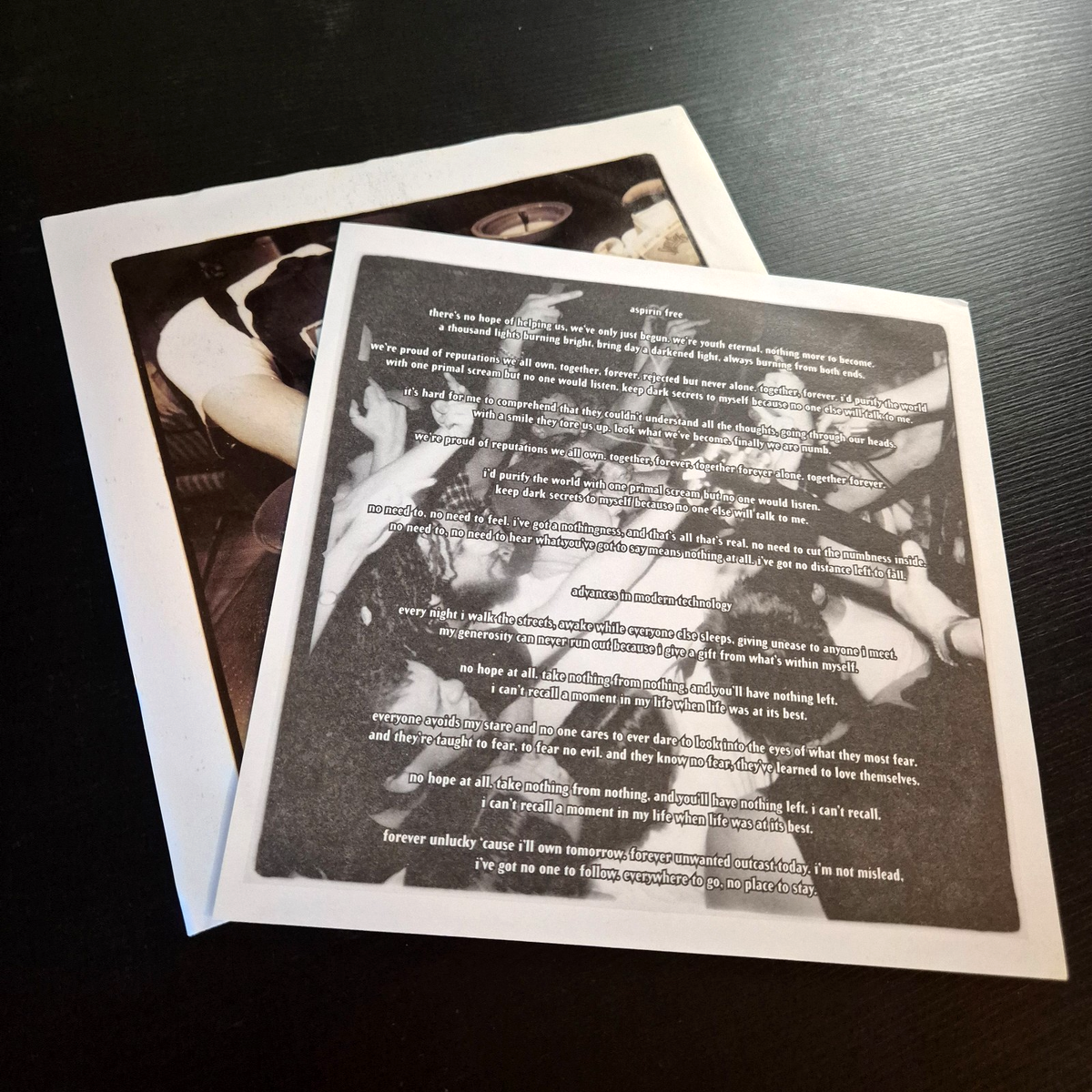 AFI / HECKLE - Self Titled Limited Edition WHITE Vinyl 7