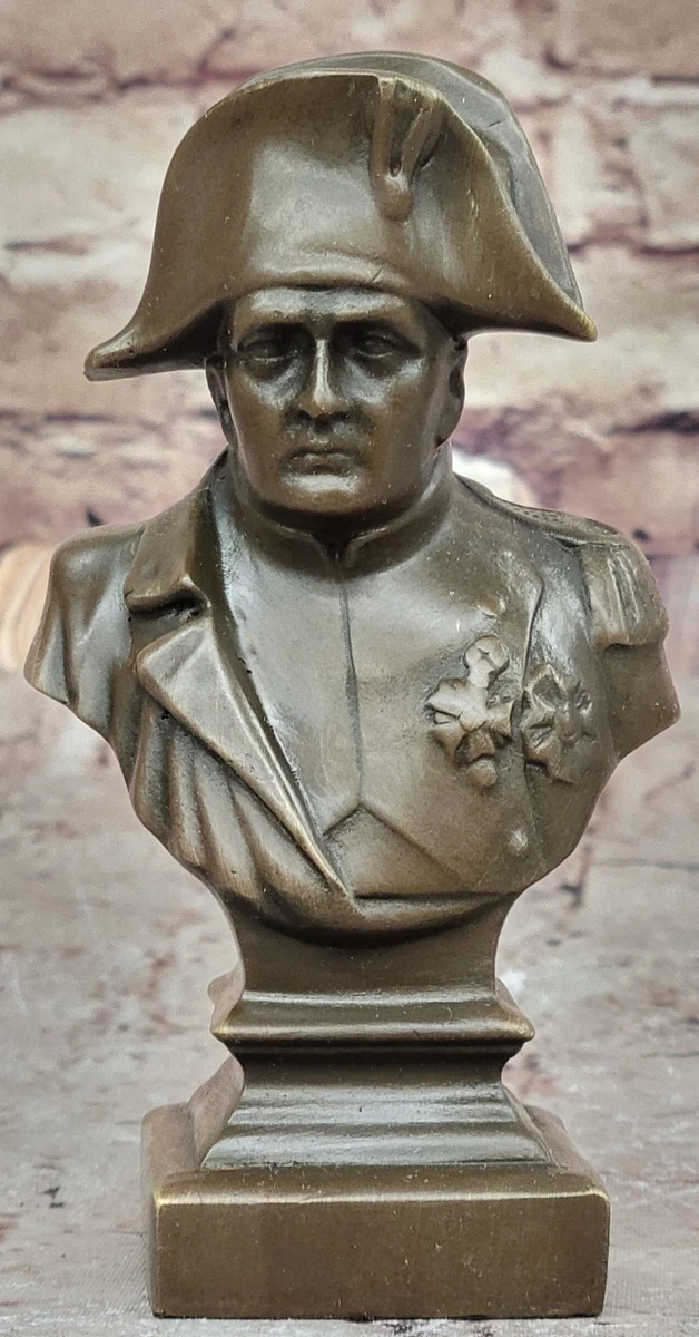 Statue Napoléon En Résine – 18 Cm – Multicolore – Reproduction Sur Socle
