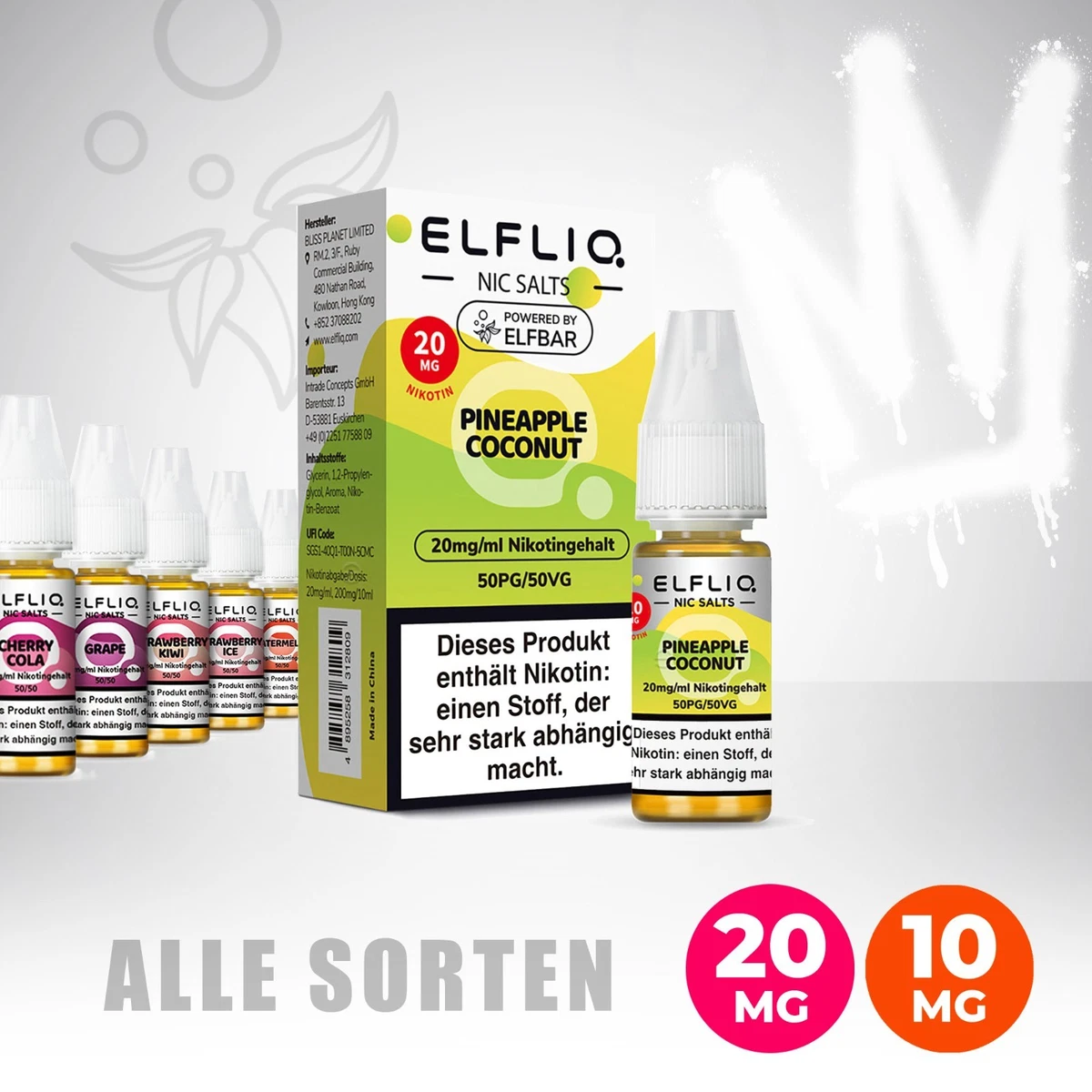 Kokosnuss E-Liquids & E-Zigaretten-Nachfllpacks online kaufen | eBay.de