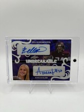 2024 Leaf Metal Women of Sport Bella Rasmussen Ashlea Klam Dual Auto /3 #UD-8