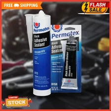 Permatex Black RTV Silicone Sealant 3 oz High Temp Gasket Maker Adhesive Tube US