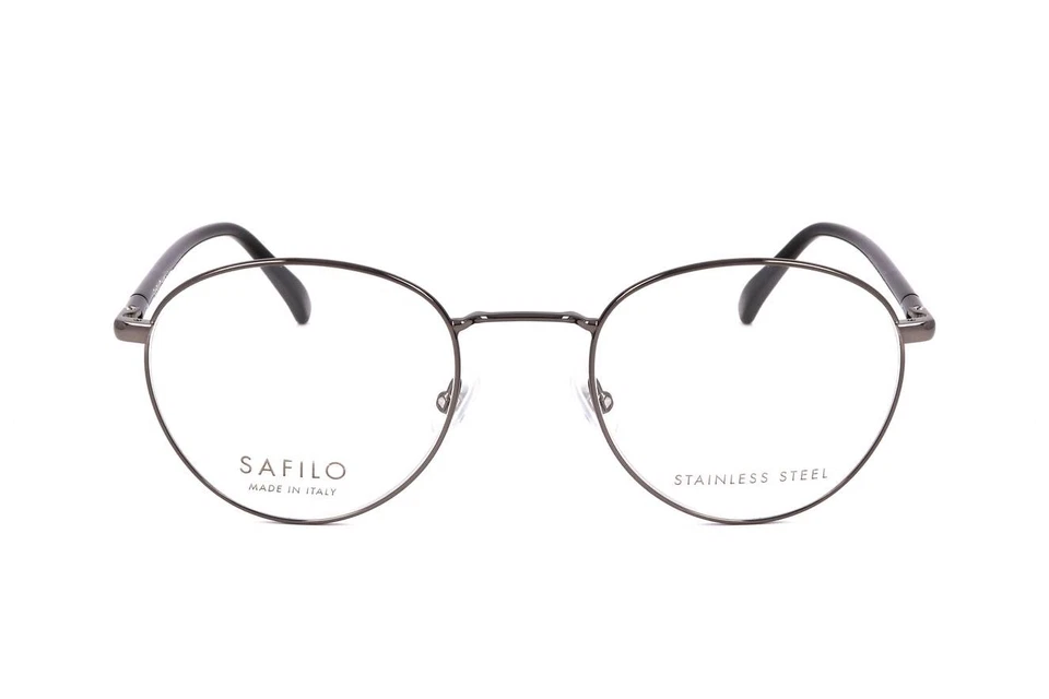 Armação de óculos masculina Safilo BUSSOLA 08 KJ1 RUTÊNIO 52/21/145 - Imagem 2 de 3